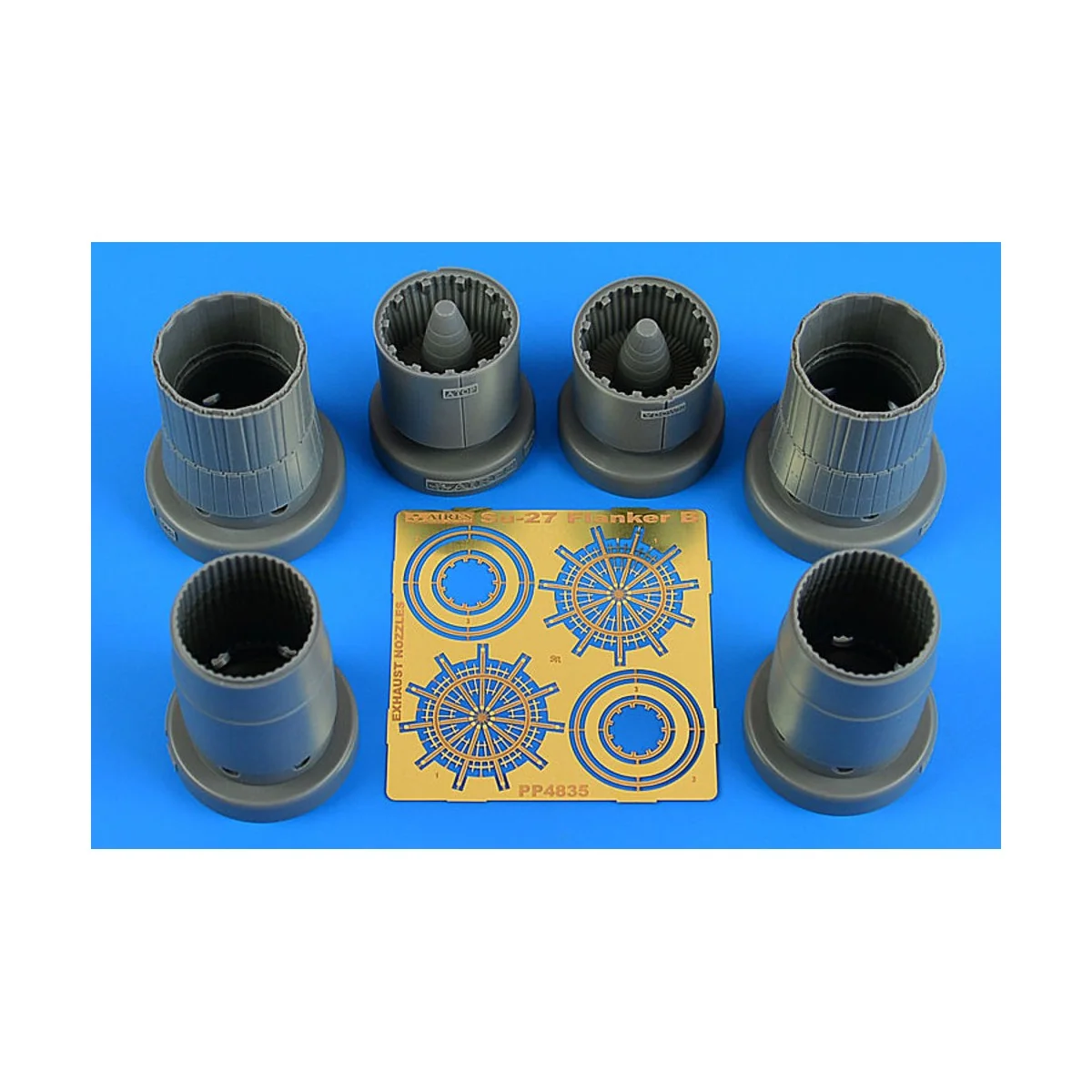 Su-27 Flanker B exhaust nozzles for KITTY HAWK - Aires 4835