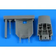 Harrier GR.1/GR.3 /AV-8A air brake for KINETIC, 1/48 - Aires 4839 Harrier GR.1/GR.3 /AV-8A air brake for KINETIC, 1/48 - Aires 4839