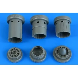 Kfir C2/C7/F-21 exhaust nozzle for AMK, 1/48 - Aires 4840