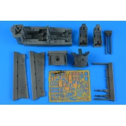 F-15B Eagle cockpit set for GWH, 1/48 - Aires 4842