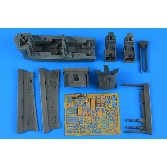 F-15B Eagle cockpit set for GWH, 1/48 - Aires 4842
