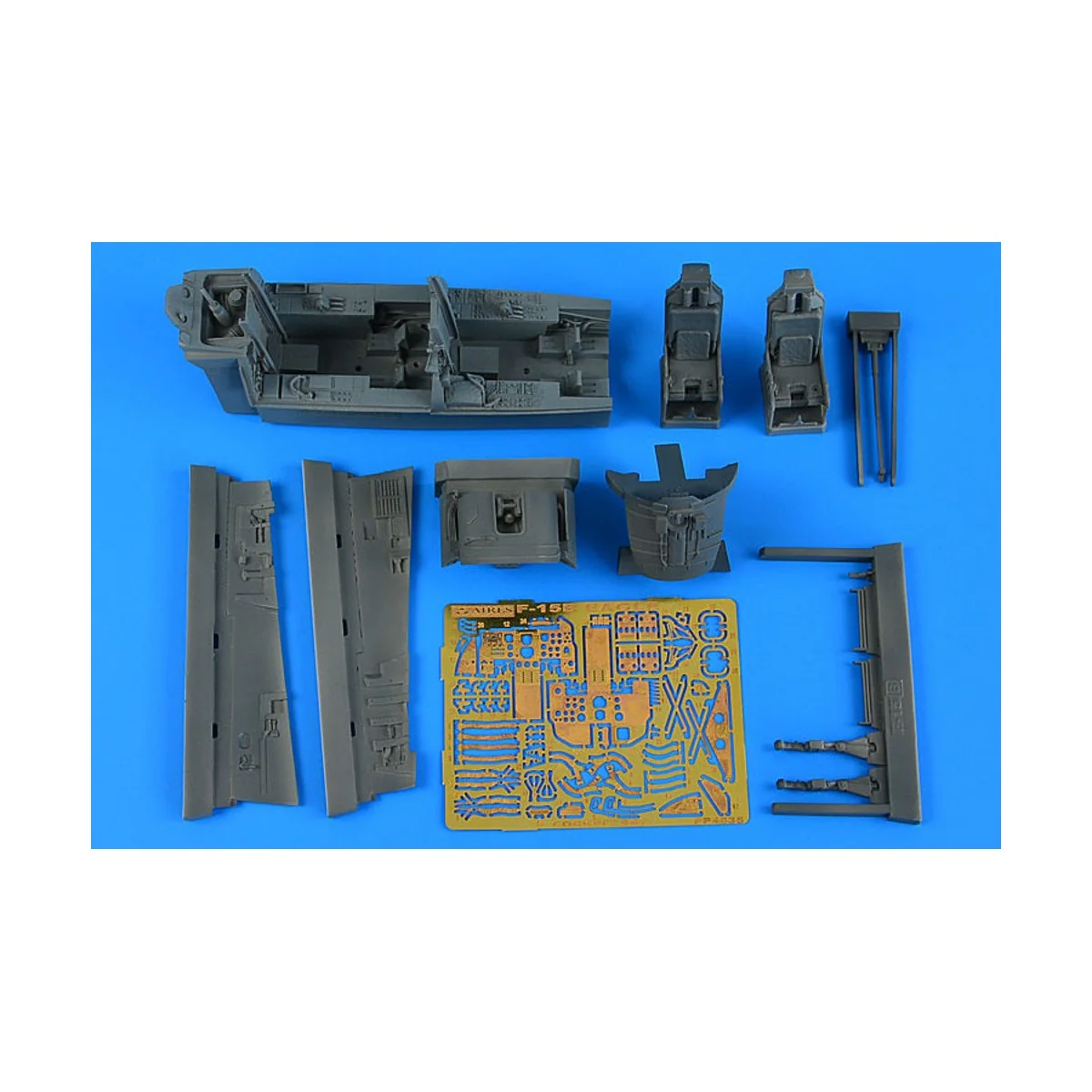 F-15B Eagle cockpit set for GWH, 1/48 - Aires 4842
