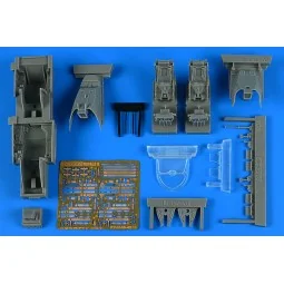 Rafale B - early cockpit set for REVELL, 1/48 - Aires 4846