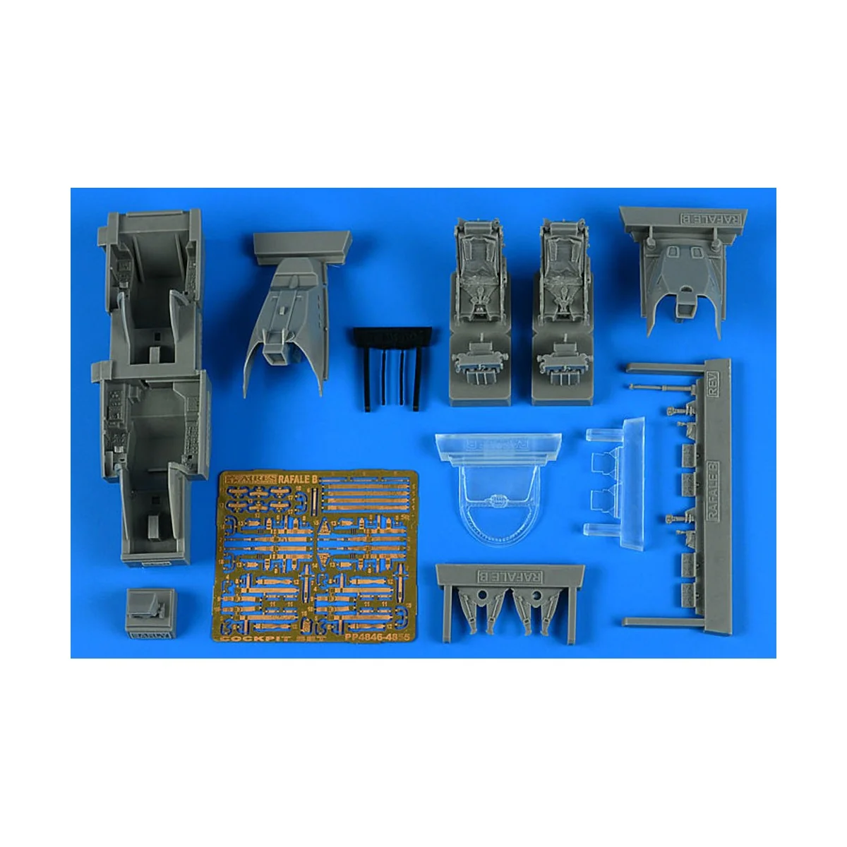 Rafale B - early cockpit set for REVELL - Aires 4846