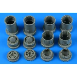 F-4E/EJ/J/S Phantom II exhaust nozzles for ZOUKEI MURA - Aires 4848