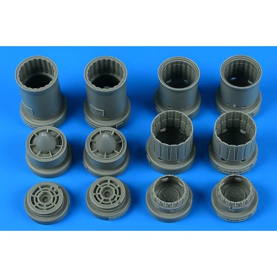 F-4E/EJ/J/S Phantom II exhaust nozzles for ZOUKEI MURA, 1/48 - Aire...
