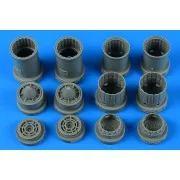 F-4E/EJ/J/S Phantom II exhaust nozzles for ZOUKEI MURA, 1/48 - Aire...
