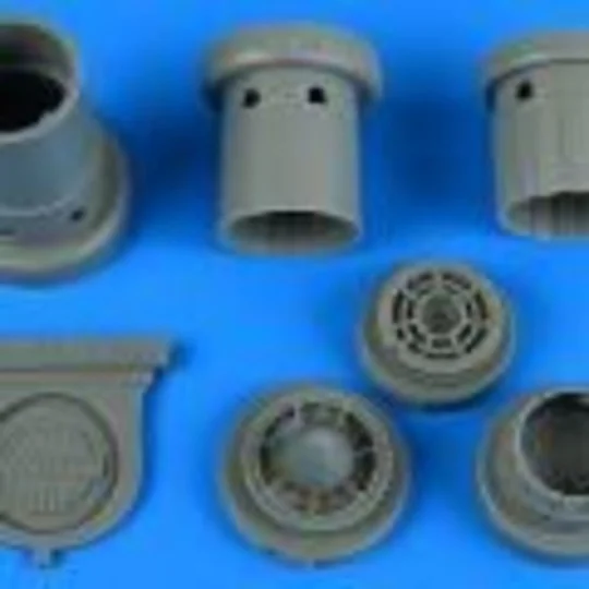 Kfir C2/C7/F-21 exhaust nozzle, 1/48 - Aires 4852