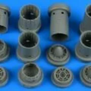 F-4E/EJ/F/G/J/S Phantom II exhaust nozzles, 1/48 - Aires 4853