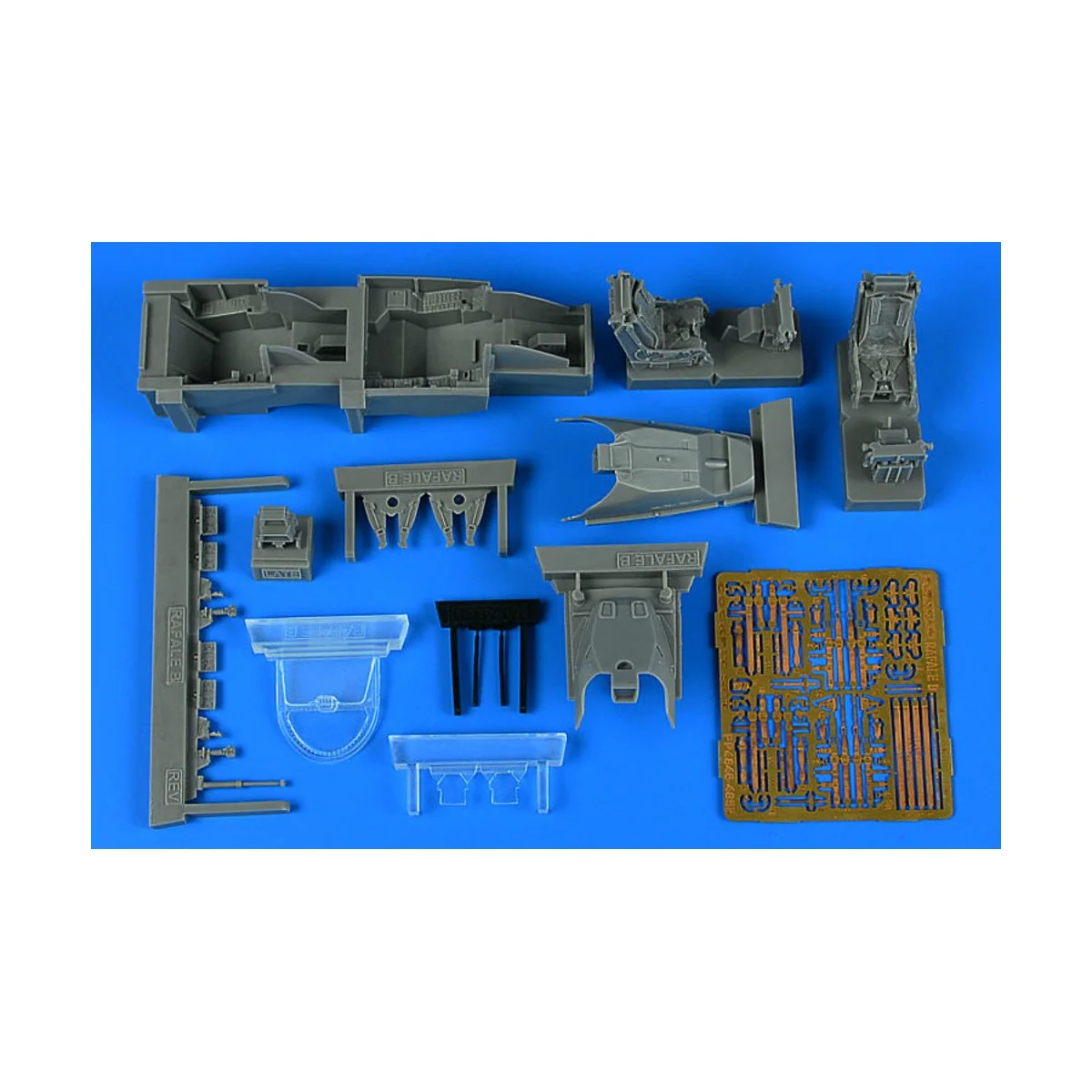 Rafale B - late cockpit set for REVELL - Aires 4855