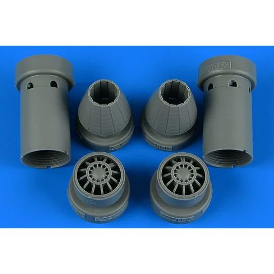 F/A-18E/F Super Hornet exhaust nozzles - closed for MENG - Aires 4856