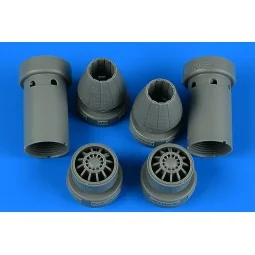 F/A-18E/F Super Hornet exhaust nozzles - closed for HOBBY BOSS - Ai...