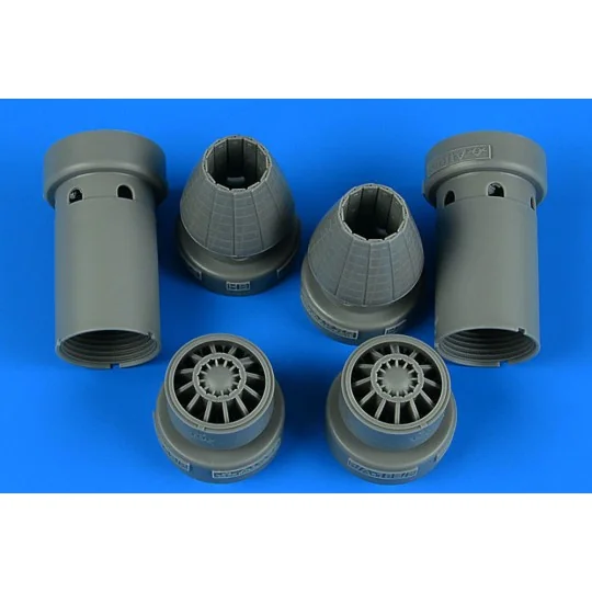 F/A-18E/F Super Hornet exhaust nozzles - closed for HOBBY BOSS, 1/4... F/A-18E/F Super Hornet exhaust nozzles - closed for HOBBY BOSS, 1/4...