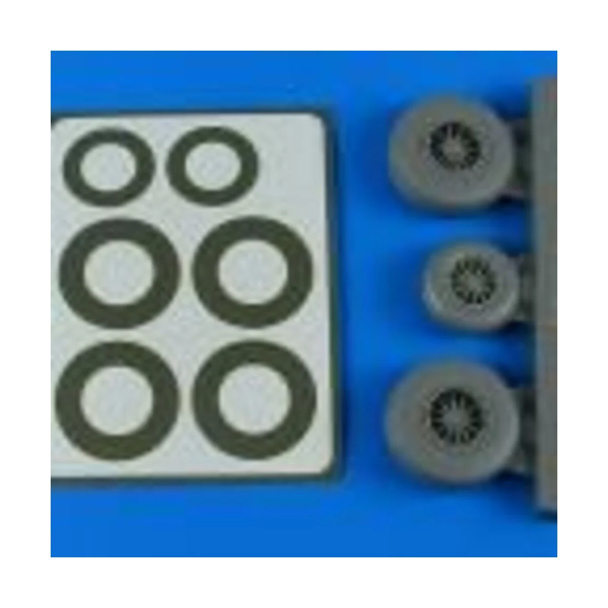 B-26K Invader wheels & paint masks - early, 1/48 - Aires 4858