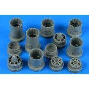 F-4B/N/C/D & RF-4B/C Phantom II exhaust nozzles, 1/48 - Aires 4864