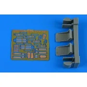 Z 126 Trenér seats, 1/48 - Aires 4874