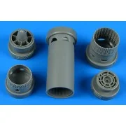 F-104C Starfighter exhaust nozzle, 1/48 - Aires 4882 F-104C Starfighter exhaust nozzle, 1/48 - Aires 4882