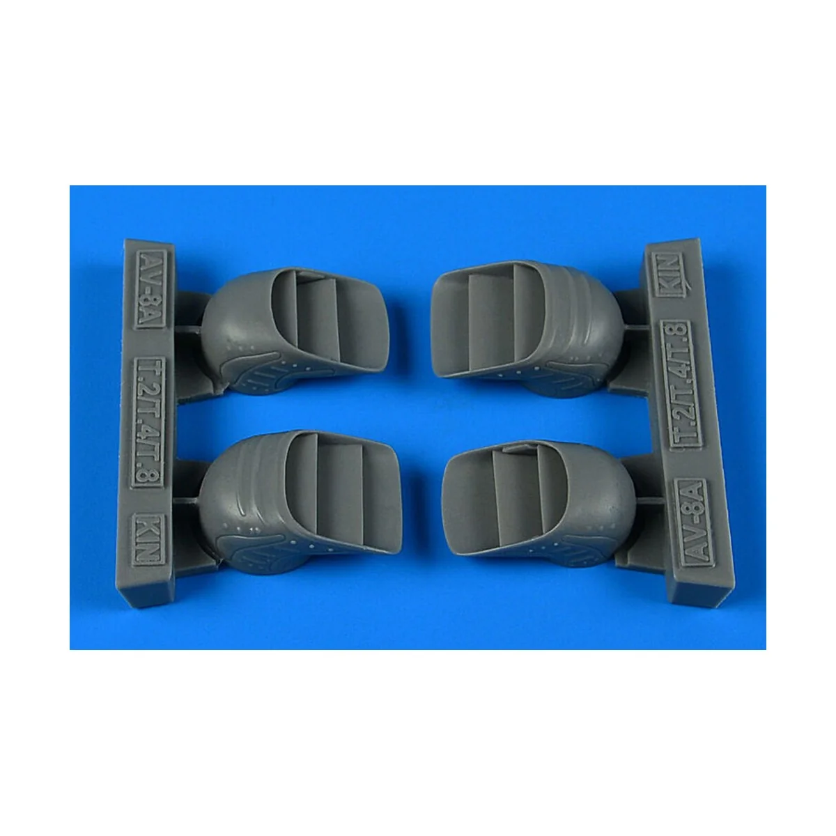 Harrier AV-8A/TAV-8A/T.2/T.4/T.8 exhaust nozzles, 1/48 - Aires 4883 Harrier AV-8A/TAV-8A/T.2/T.4/T.8 exhaust nozzles, 1/48 - Aires 4883