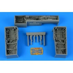 F/A-18E/F Super Hornet wheel bay, 1/48 - Aires 4884