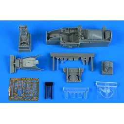 Rafale C/M cockpit set for HOBBY BOSS, 1/48 - Aires 4886