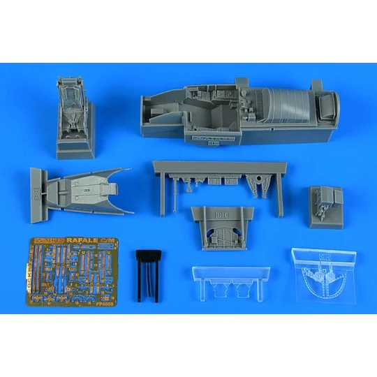 Rafale C/M cockpit set for HOBBY BOSS, 1/48 - Aires 4886