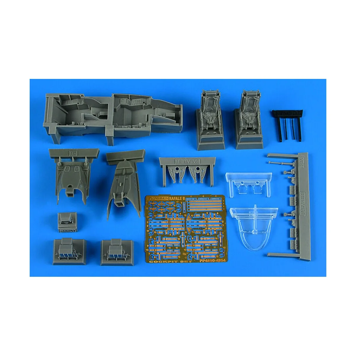 Rafale B - early cocpkit set HOBBY BOSS - Aires 4890