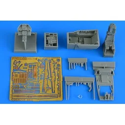 F/A-18E Super Hornet cockpit set HOBBY BOSS - Aires 4895