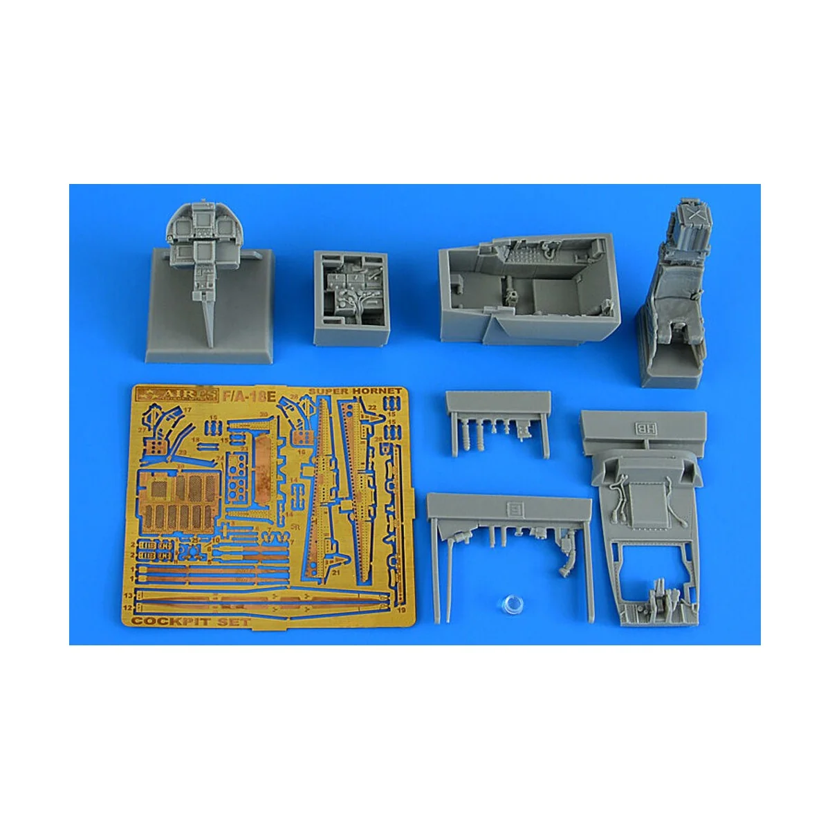 F/A-18E Super Hornet cockpit set HOBBY BOSS - Aires 4895