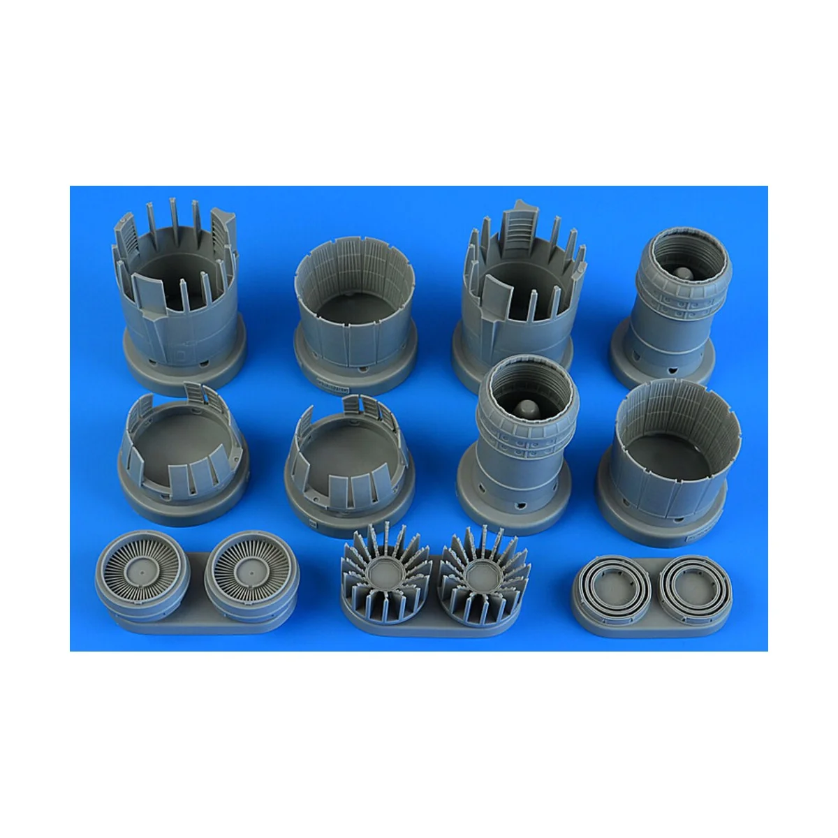 SR-71A Blackbird exhaust nozzles - opened for REVELL - Aires 4898