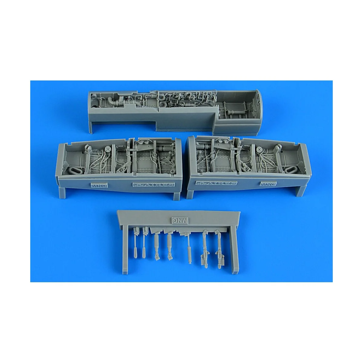 F/A-18E/F/G Super Hornet wheel bay for MENG, 1/48 - Aires 4899 F/A-18E/F/G Super Hornet wheel bay for MENG, 1/48 - Aires 4899
