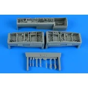 F/A-18E/F/G Super Hornet wheel bay for MENG, 1/48 - Aires 4899 F/A-18E/F/G Super Hornet wheel bay for MENG, 1/48 - Aires 4899