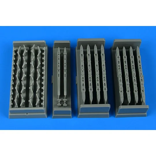 Su-25 Frogfoot wing pylons - early version, 1/48 - Aires 4901