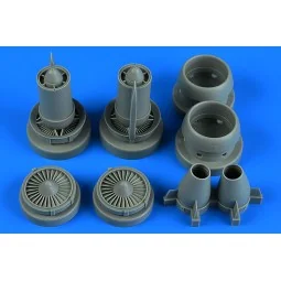 A-10A/C Thunderbolt II correct engines, 1/48 - Aires 4903