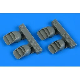 Harrier GR.1/GR.3 exhaust nozzles, 1/48 - Aires 4905