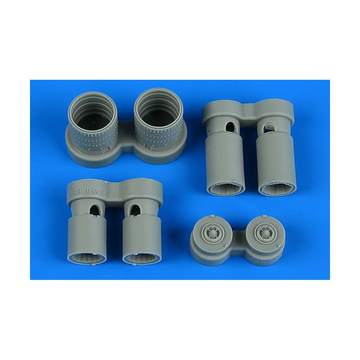 F-5E/F Tiger II exhaust nozzles for AFV CLUB/EDUARD, 1/48 - Aires 4909