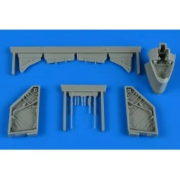 MiG-17F Fresco C wheel bay for AMMO, 1/48 - Aires 4910