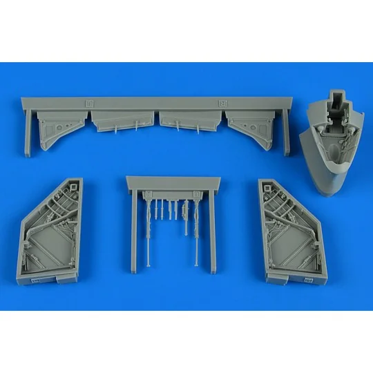 MiG-17F Fresco C wheel bay for AMMO, 1/48 - Aires 4910 MiG-17F Fresco C wheel bay for AMMO, 1/48 - Aires 4910