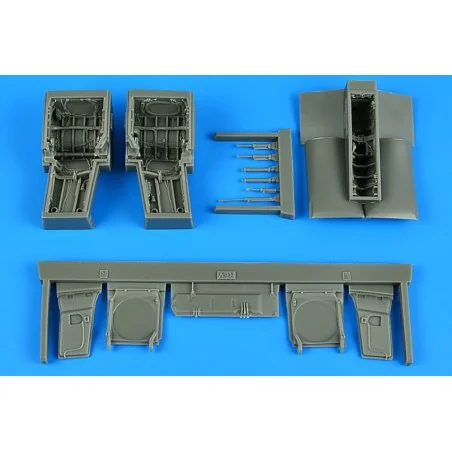 Eurofighter Typhoon wheel bay for REVELL, 1/48 - Aires 4911