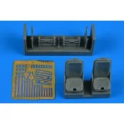 Westland Sea King HAS.1/HAS.5/HU.5 pilot & co-pilot seats AIRFIX, 1... Westland Sea King HAS.1/HAS.5/HU.5 pilot & co-pilot seats AIRFIX, 1...