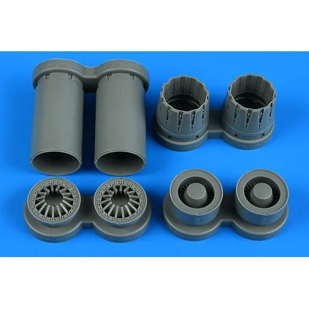 Eurofighter Typhoon exhaust nozzles REVELL, 1/48 - Aires 4913