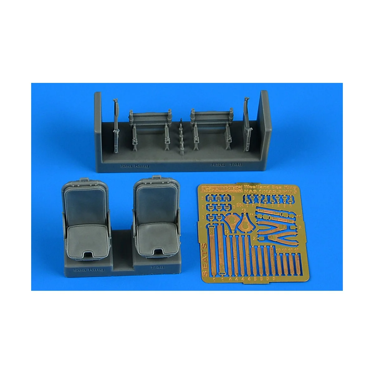 Sea King HAR Mk.3/5/AEW Mk.2A pilot & co-pilot seats HASEGAWA - Air...