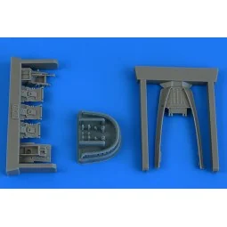 A-10A/C Thunderbolt II cabin frame für ACADEMY, 1/48 - Aires 4915