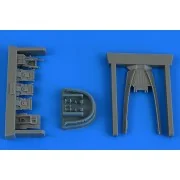 A-10A/C Thunderbolt II cabin frame für ACADEMY - Aires 4915