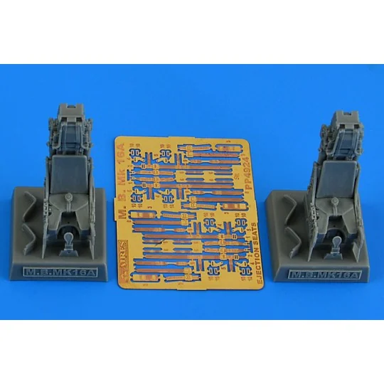 M.B. Mk 16A ejection sets for Eurofighter, 1/48 - Aires 4924 M.B. Mk 16A ejection sets for Eurofighter, 1/48 - Aires 4924