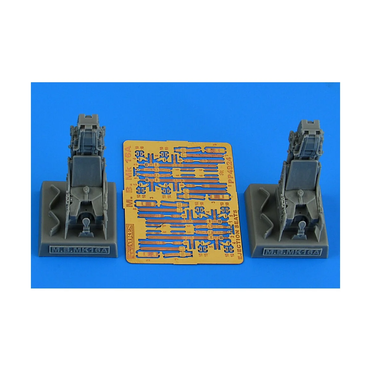 M.B. Mk 16A ejection sets for Eurofighter, 1/48 - Aires 4924 M.B. Mk 16A ejection sets for Eurofighter, 1/48 - Aires 4924