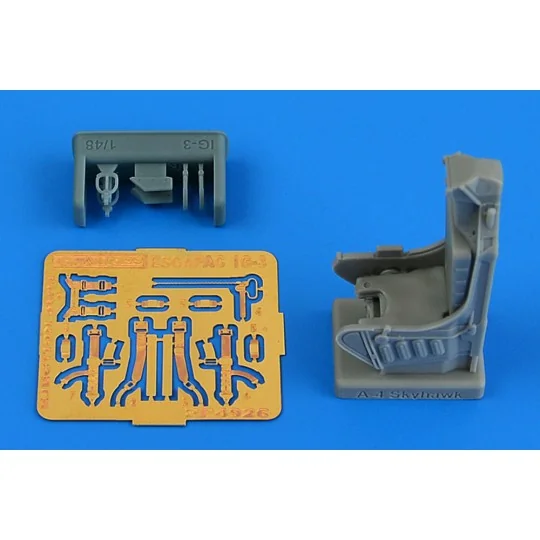 Escapac 1G-3 ejection seat (for A-4M/N Skyhawk), 1/48 - Aires 4926 Escapac 1G-3 ejection seat (for A-4M/N Skyhawk), 1/48 - Aires 4926