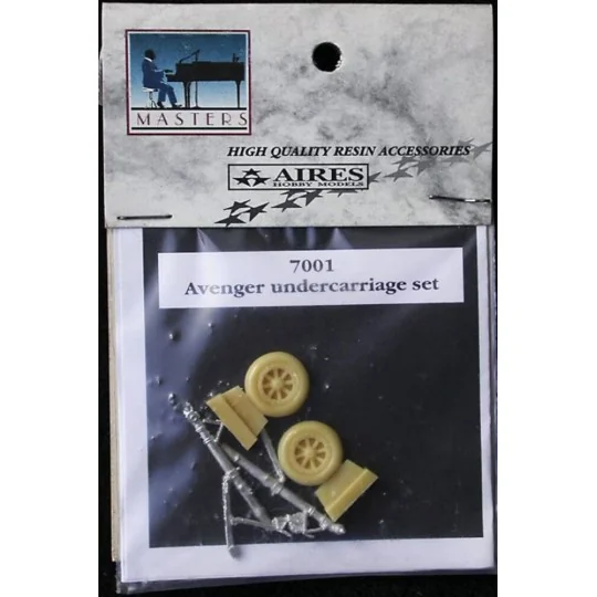 TBM Avenger undercarriage set for HASEGAWA - Aires 7001