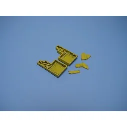 P-47 Thunderbolt wheel bays for ACADEMY, 1/72 - Aires 7055