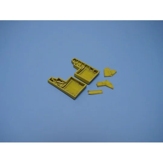 P-47 Thunderbolt wheel bays for ACADEMY, 1/72 - Aires 7055 P-47 Thunderbolt wheel bays for ACADEMY, 1/72 - Aires 7055