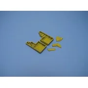 P-47 Thunderbolt wheel bays for ACADEMY - Aires 7055